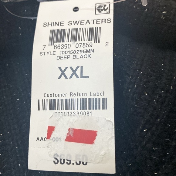 International Concepts Men’s Button Down Sweater Shine B1 Size XXL - Picture 13 of 13